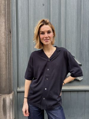 KNIT SHIRT NAVY