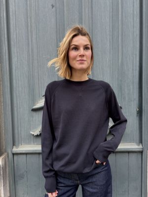 KNIT PULLOVER NAVY